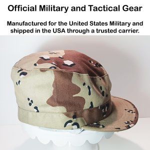 Military Combat Cap, Official Issue.